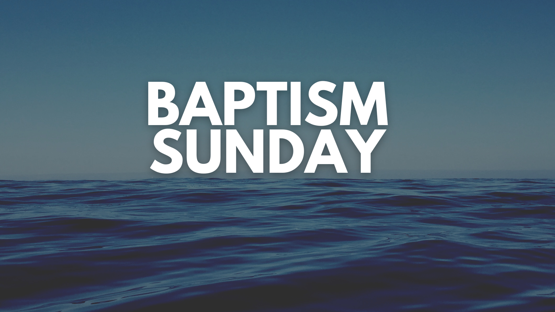 Baptisms at New Hope